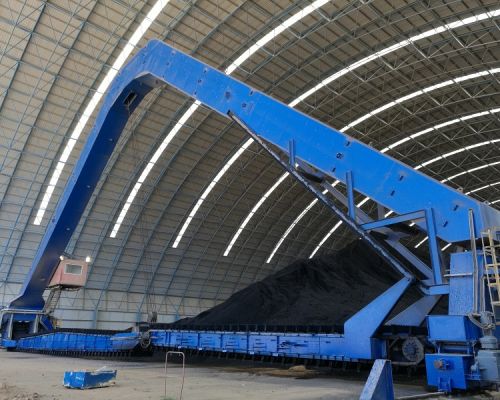 Reclaimer Scraper Portal Semi/Penuh dalam semen